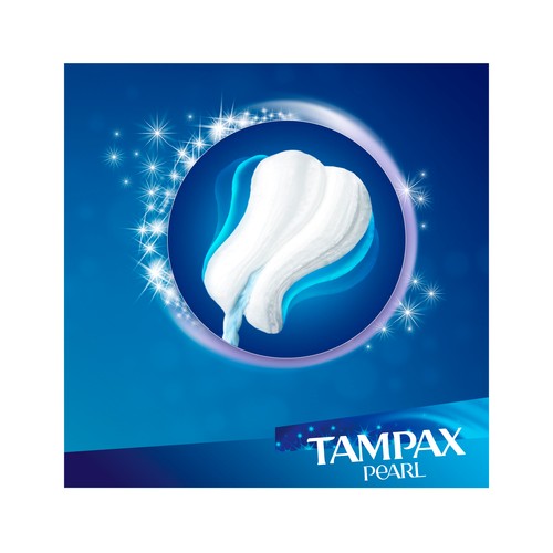 TAMPAX Tampones ligeros con aplicador TAMPAX Pearl 18 uds.