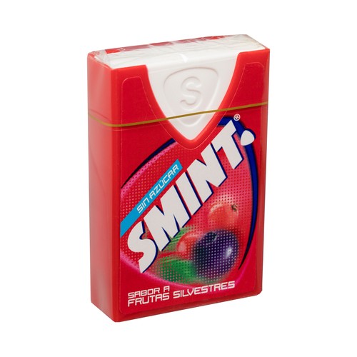 SMINT Caramelos comprimidos de frutas silvestres sin azúcar  8 g.
