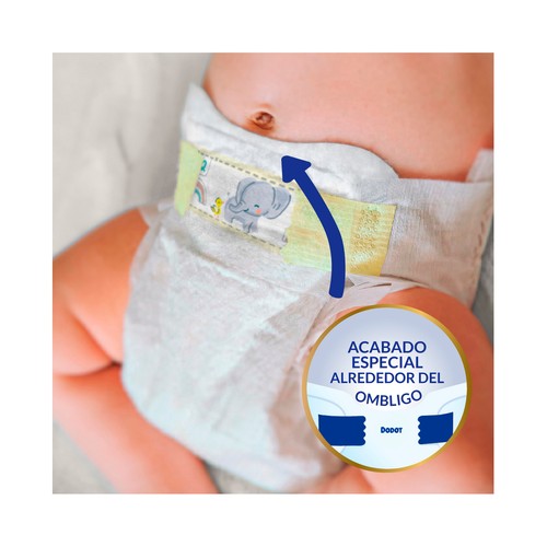 DODOT Sensitive Pañales talla 1 - recien nacidos (2-5 kg) 168 uds.