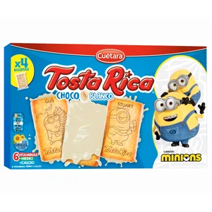 TOSTA RICA Galleta de chocolate blanco 146 g.