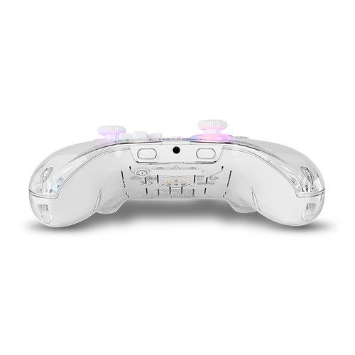 Gamepad gaming KROM Krystal, bluetooth 5.0, iluminación RGB.
