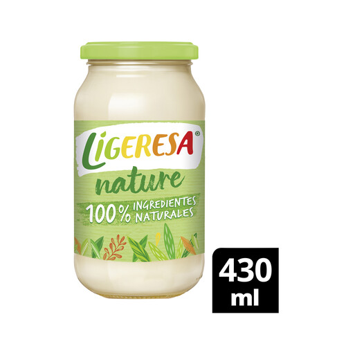 LIGERESA Salsa mayonesa LIGERESA NATURE 430 ml.