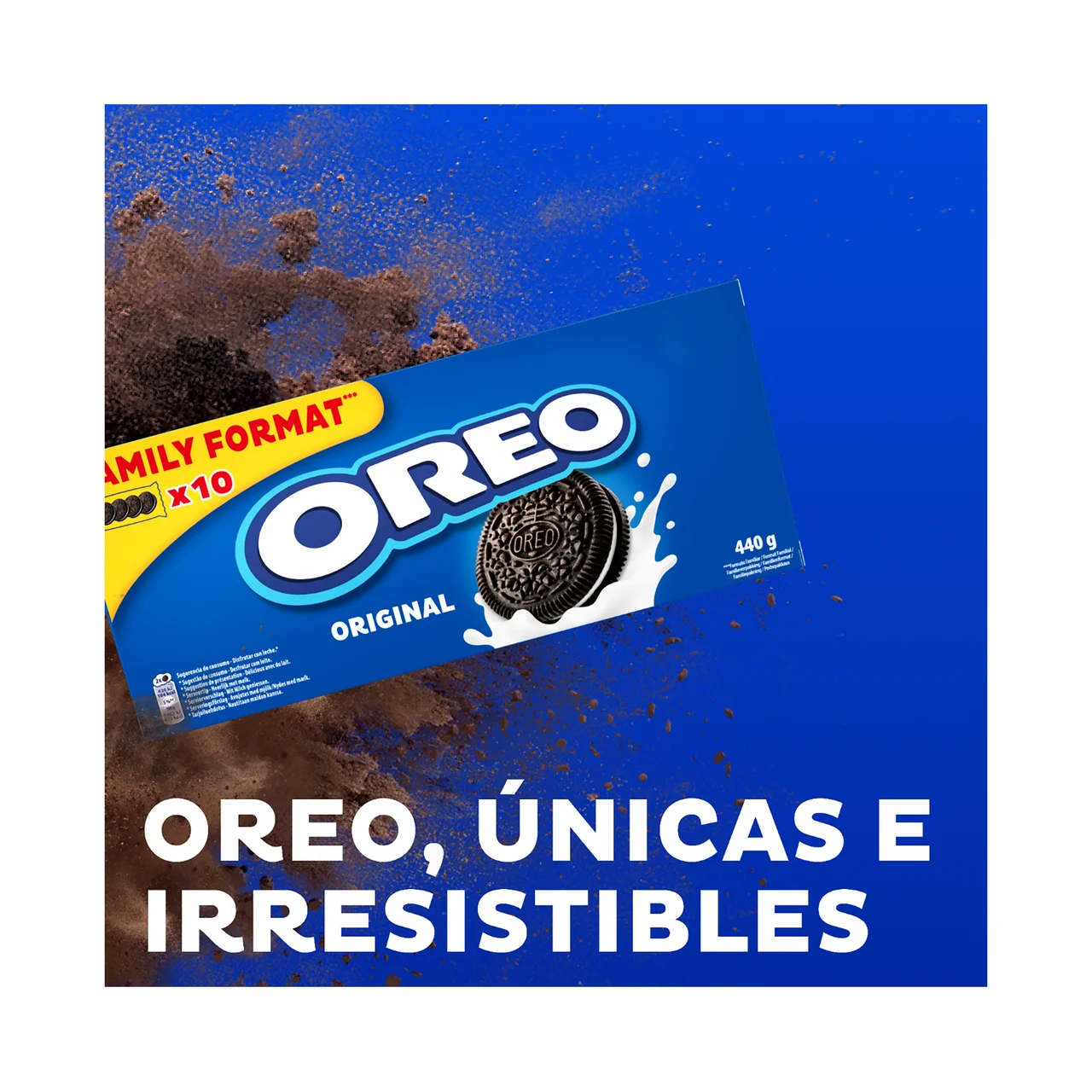 Original Galletas rellenas de crema de vainilla 10 uds. 44 g.