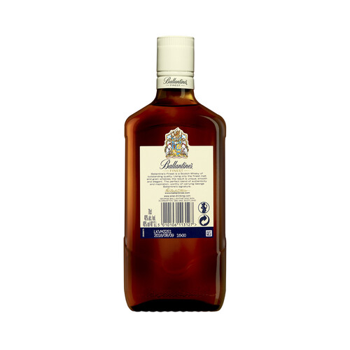 BALLANTINES Whisky blended escocés botella de 70 cl.