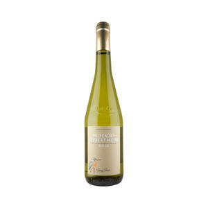 PIERRE CHANAU  Vino blanco Muscadet sérve et maine con apellation d´origine protégée Sur lie PIERRE CHANAU botella de 75 cl.