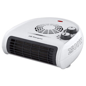 Calefactor ORBEGOZO FH5030, potencia max: 2500W, 2 niveles de calor, función ventilación, termostato.