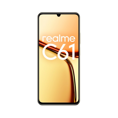 REALME C61 Gold, 6GB+256GB,  móvil 17,11cm (6,74").