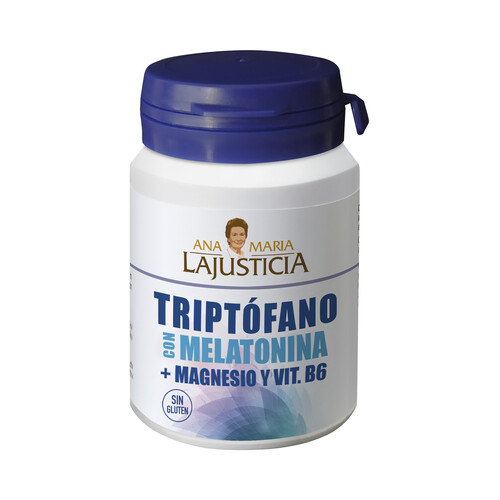 Complemento alimenticio a base de triptógano, melatonina, magnesio y vitamina B6 ANA MARIA LA JUSTICIA 60 uds.