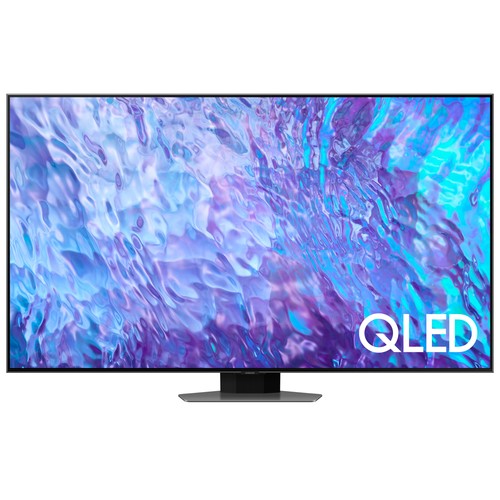 Televisión 139,7 cm (55") QLED SAMSUNG TQ55Q80CATXXC 4K, HDR 10+, SMART TV, WIFI, TDT T2, USB reproductor y grabador, 3HDMI, 3200HZ.
