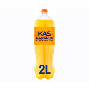 Imagen de KAS Refresco de naranja botella 2 l.