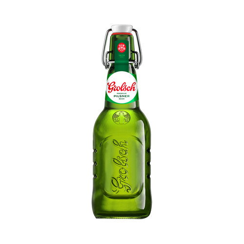GROLSCH PREMIUM LAGER  Cerveza holandesa botella 45 cl.