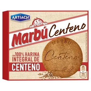 ARTIACH Marbú Galletas de centeno integral 380 g.