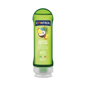 CONTROL Gel de masaje corporal hidratante CONTROL Exotic escape 200 ml.