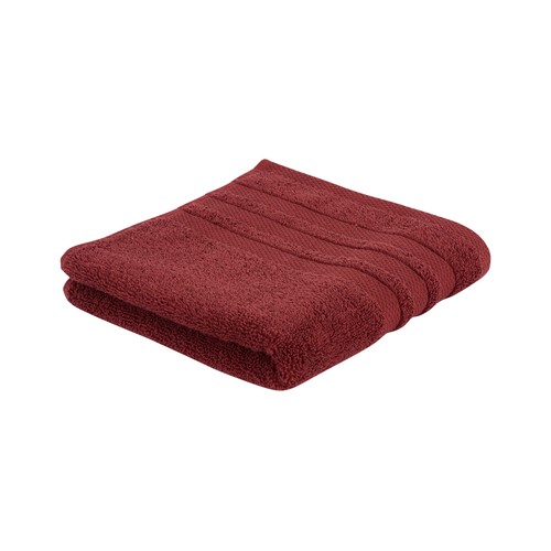 Toalla de tocador, 500 g/m², color rojo, ACTUEL.