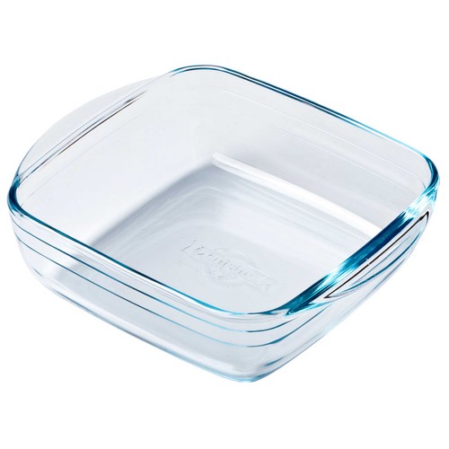 Fuente de borosilicato cuadrada, 20x17x6 cm, 1 litro, OCUISINE AIRFRYER
