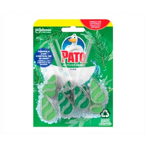 PATO Pastillas WC Active Clean Pino 2 x 38,6 g.