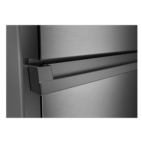 Frigorífico combi 185cm HAIER HDPR3620CNPK INOX, NO FROST, clasificación energética: C, H: 205cm, A: 59,5cm, F: 66,7cm, capacidad total: 409L.