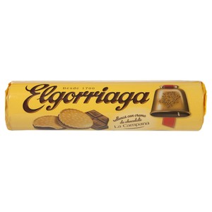 Imagen de ELGORRIAGA Galletas rellenas de chocolate 500 g.
