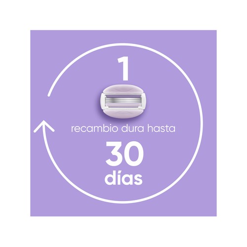 VENUS Comfortglide breeze de Gillette Recambio para máquinillas de depliación femenina 4 uds.