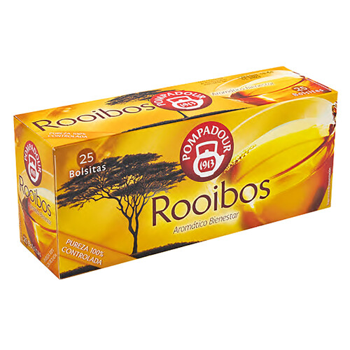 Infusión de rooibos POMPADOUR 25 uds.