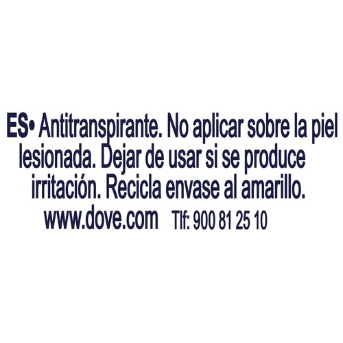 DOVE Advanced care original Desodorante roll on para mujer con protección antitranspirante hasta 48 horas 50 ml.