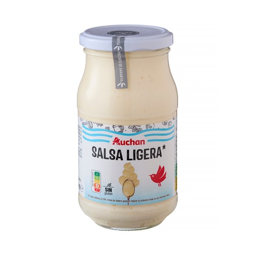 PRODUCTO ALCAMPO Salsa ligera frasco de 450 ml.