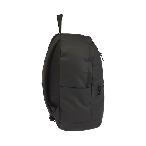 Mochila 1 compartimento laminated color negro . SNC