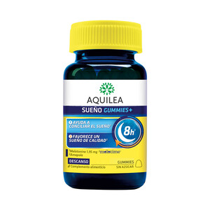 Imagen de AQUILEA Sueño gummies+ Complemento alimenticio con melatonina y amapola 30 uds.