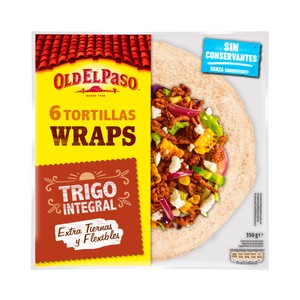 Imagen de OLD EL PASO Tortillas de trigo integral ideal para fajitas 350 g.