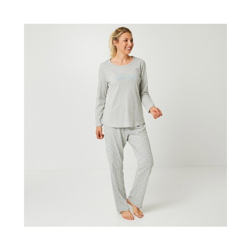Pijama largo para mujer IN EXTENSO, talla S.