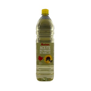 Imagen de PRODUCTO ALCAMPO Aceite refinado de semillas (girasol y maiz) botella 1 l.