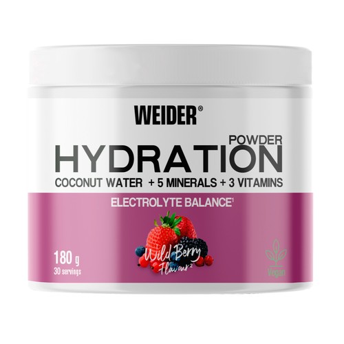 WEIDER Hidratación equilibrio electrolítico 180 gr.