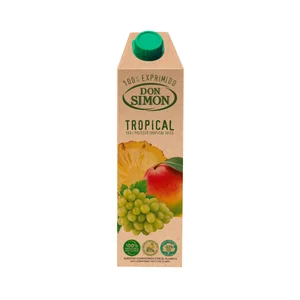 DON SIMON Zumo exprimido tropical brick de 1 l.