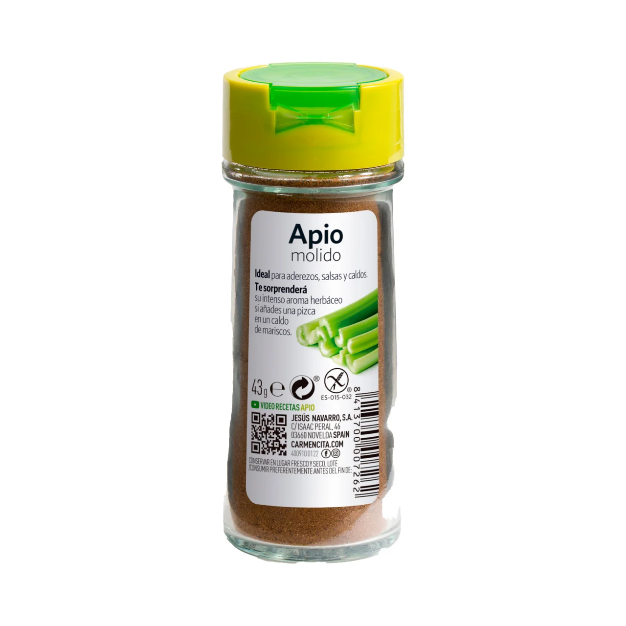 CARMENCITA Apio molido CARMENCITA 43 g.