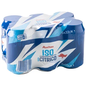 PRODUCTO ALCAMPO Bebida isotónica con sabor a limón pack de 6 uds x 33 cl.