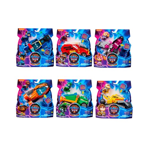 PATRULLA CANINA mighty movie vehículos surtido + 3 años.