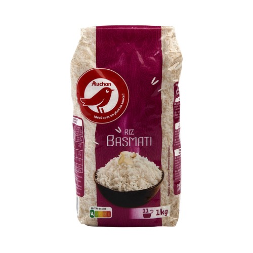 PRODUCTO ALCAMPO Arroz basmati paquete de 1 kg.