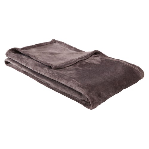 Plaid de franela individual 130x170cm, 260g/m², ALCAMPO.