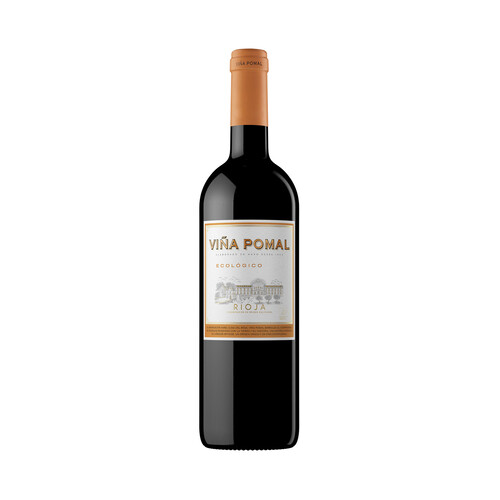 VIÑA POMAL Vino tinto ecológico con D.O. Ca. Rioja botella de 75 cl.