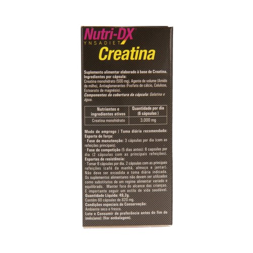 NUTRI-DX Creatina NUTRI-DX 60 uds