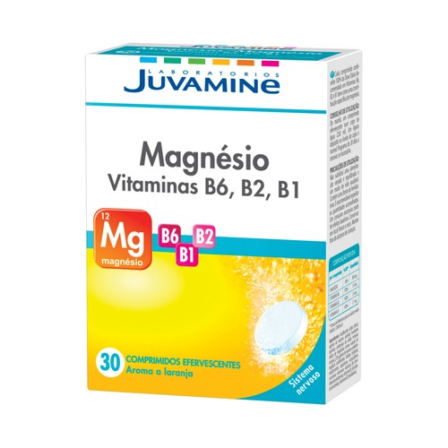JUVAMINE Magnesio + Vitamina B6 B2 B1  30 Comprimidos