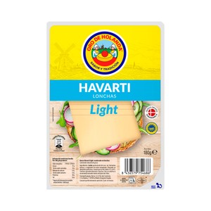 Imagen de ORO DE HOLANDA Lonchas de queso Havarti light 180 g.