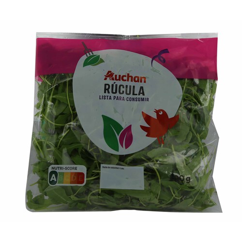 AUCHAN Rúcula bolsa de 100 g. Producto Alcampo