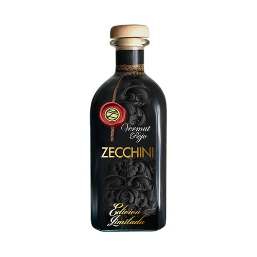 ZECCHINI Vermut rojo de elaboración tradicional ZECCHINI Edición limitada botella de 70 cl.