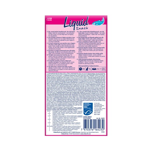 VITAKRAFT Snacks para gatos a base de salmón con omega 3 VITAKRAFT 6 uds. 15 g.