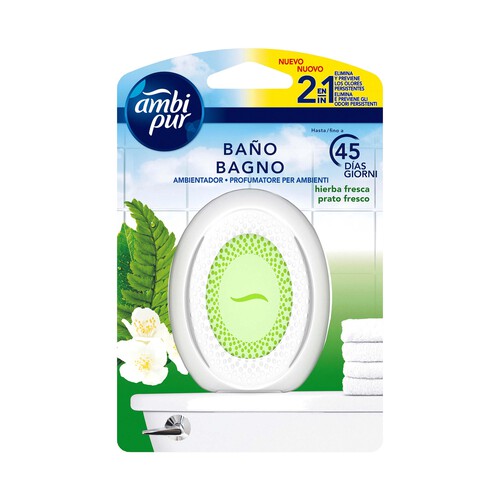 Ambientador baño aroma prado fresco AMBIPUR 7.5 ml
