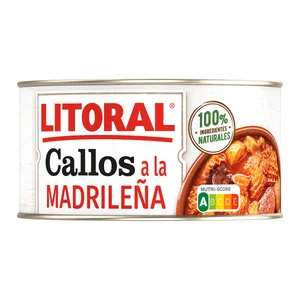 LITORAL Callos a la Madrileña lata de 380 g.