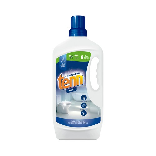 TENN Limpiador general de baño con bioalcohol 1300 ml.