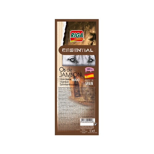 RIGA Hueso de jamón Maxi para perros RIGA ESSENTIAL
