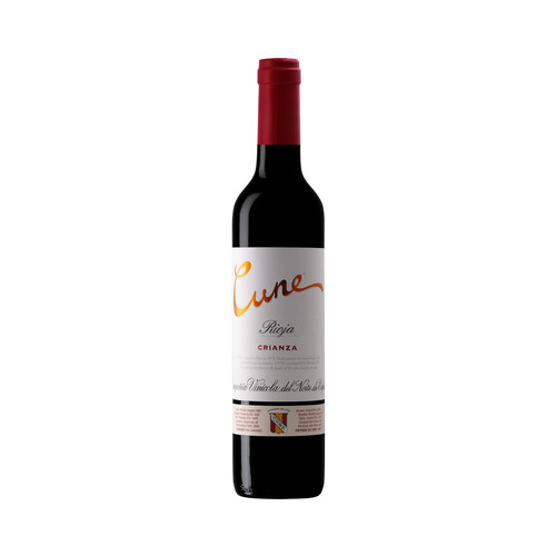 CUNE  Vino tinto crianza con D.O. Ca. Rioja CUNE botella de 50 cl.